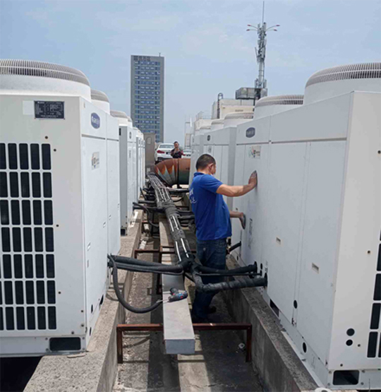 灵丘中央空调制热和不制冷系统维修方法